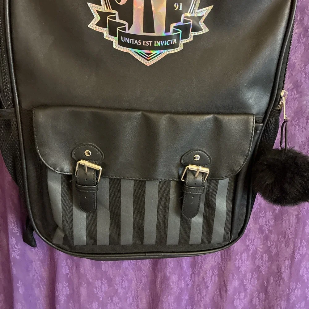 Wednesday Never more Academy Backpack
